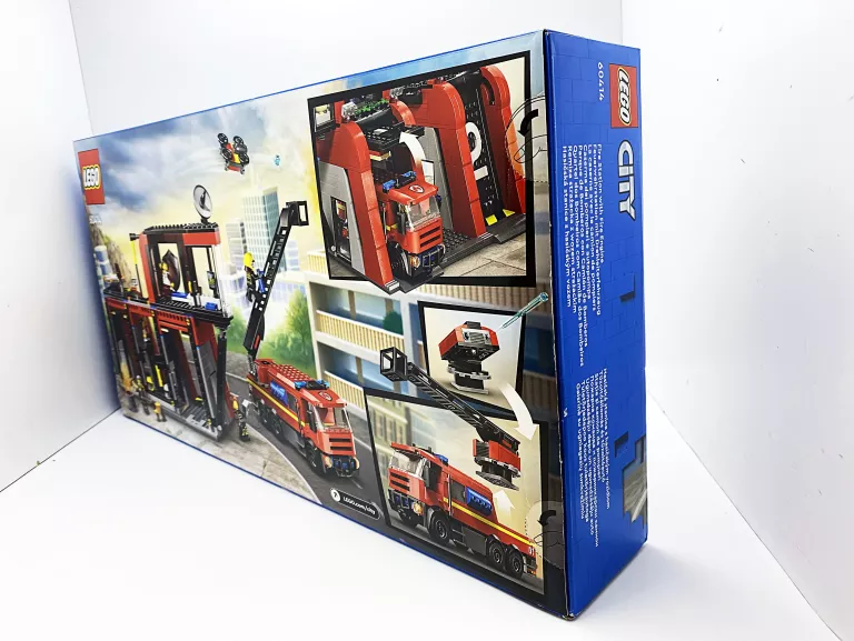 LEGO CITY 60414 REMIZA STRAŻACKA Z WOZEM STRAŻACKIM