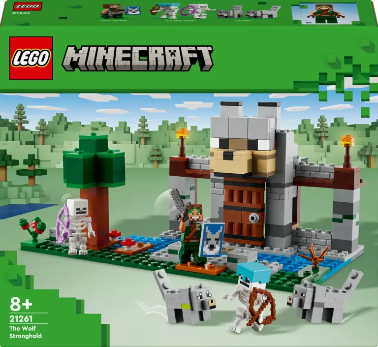 LEGO MINECRAFT 21261 MINECRAFT 21261 TWIERDZA WILKA IDEALNE NA PREZENT !!!