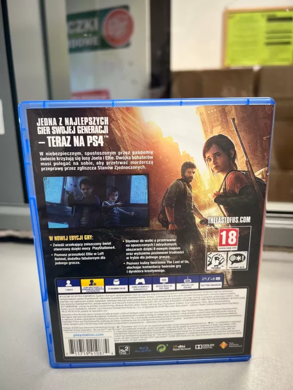 GRA PS4 THE LAST OF US REMASTERED PL