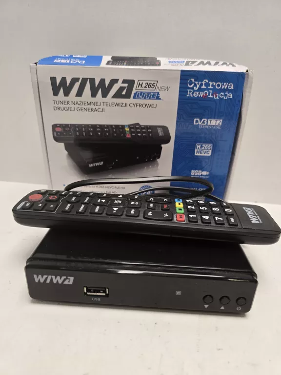 TUNER DVB-T/T2 WIWA H.265 LITE