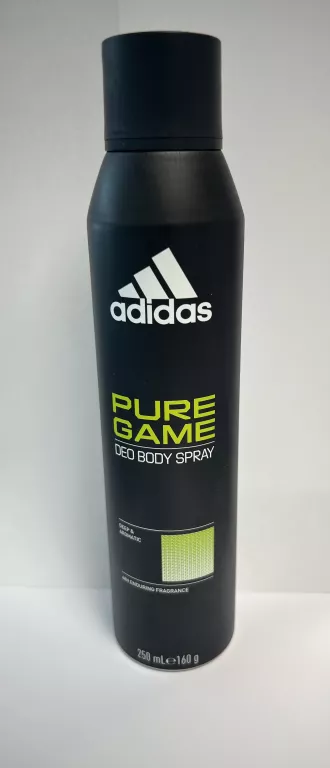 ADIDAS PUREGAME DEZODORANT W SPRAYU DLA MĘŻCZYZN, 250ML