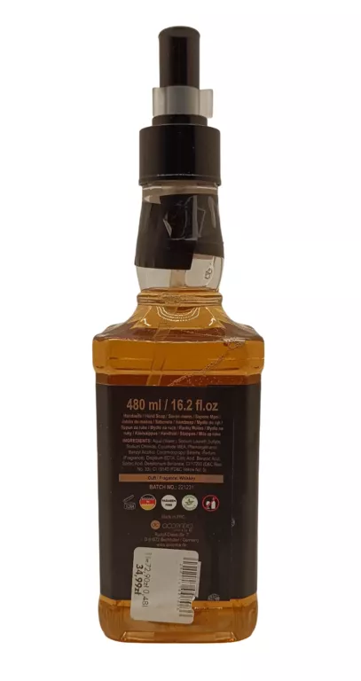 MYDŁO DO RĄK ZAPACH WHISKEY 480ML