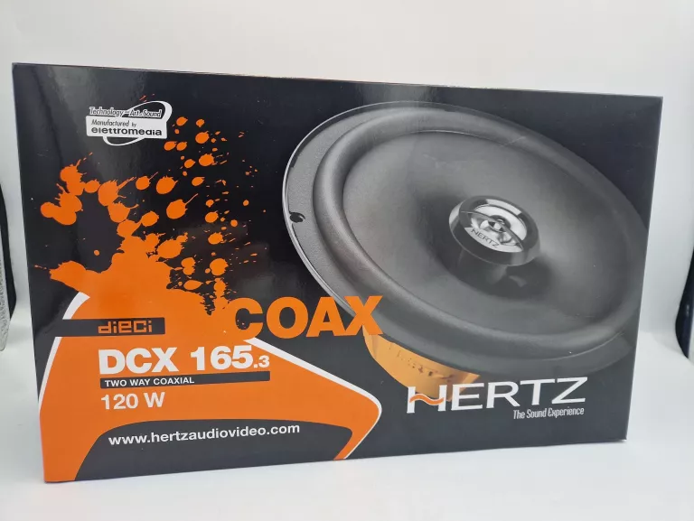 GŁOŚNIKI SAMOCHODOWE HERTZ DCX165.3