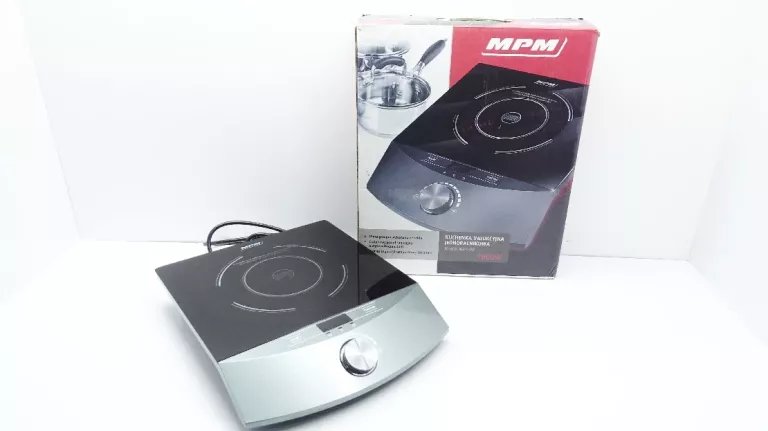KUCHENKA INDUKCYJNA MPM MKE-08 1800W ZESTAW