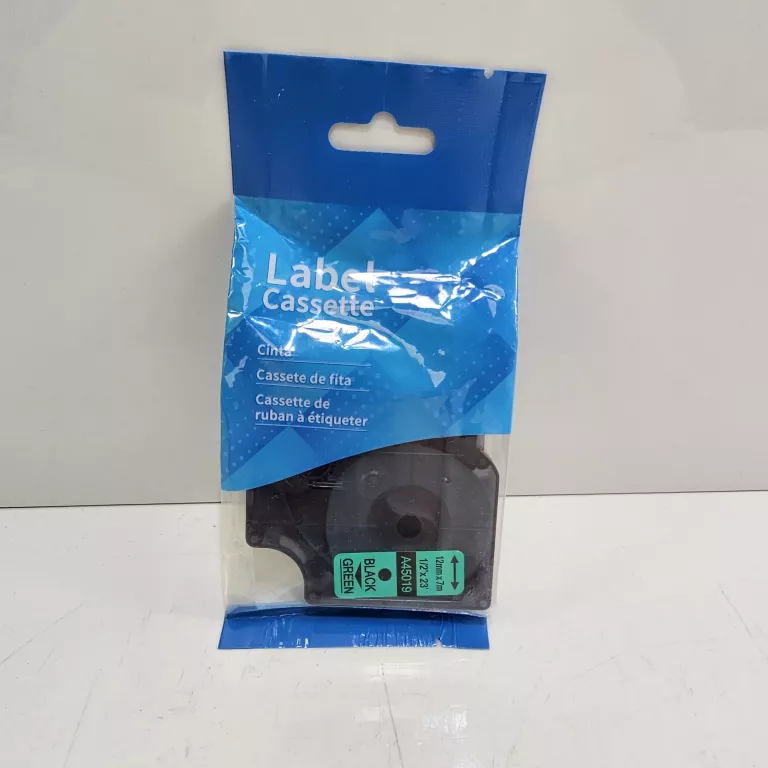 TAŚMA DYMO LABEL CASSETTE TC-A45019 12MM X 70MM