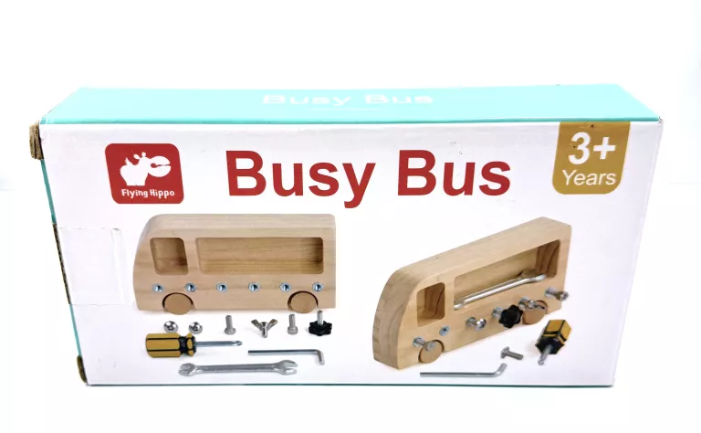 ZABAWKA EDUKACYJNA AUTOBUS BUSY BUS