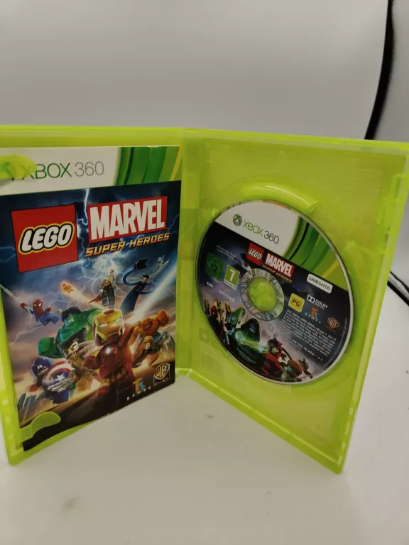 GRA XBOX 360 LEGO MARVEL SUPER HEROES