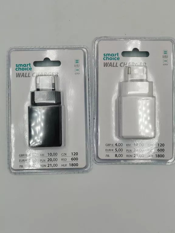 KOSTKA DO ŁADOWANIA SMART CHOICE 2X USB 10W