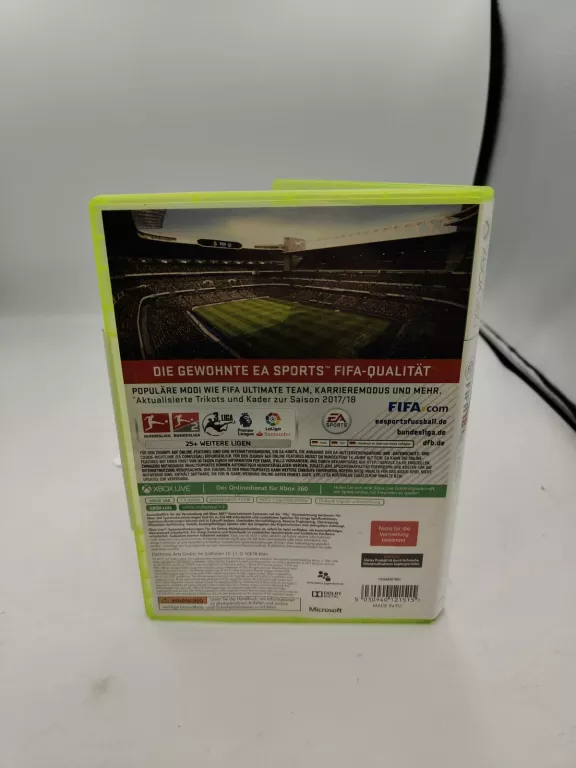 GRA XBOX 360 FIFA 18 DE