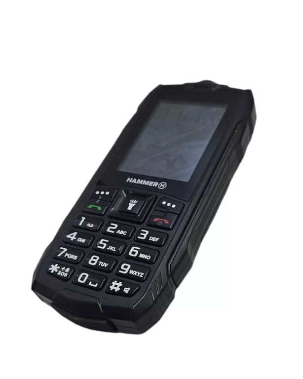 HAMMER BASALT, TELEFON NA BUDOWĘ, WODOODPORNY, ODPORNY NA KURZ I PYŁ