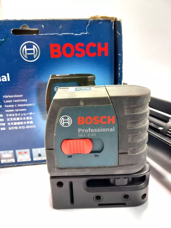LASER KRZYŻOWY GLL 2-10 BOSCH + STATYW 150 CM
