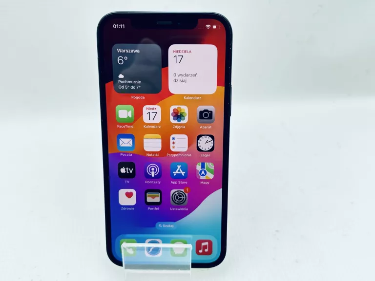 APPLE IPHONE 12 64 GB W PUD + FV.09.2024RZ ORANGE 100% KONDYCJA REFUB