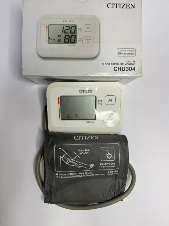 CISNIENIOMIERZ NARAMIENNY CITIZEN CUH304