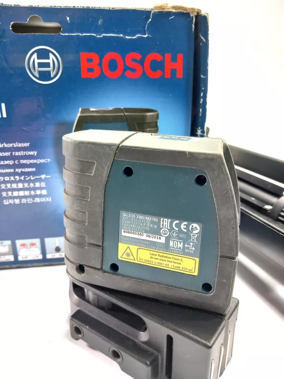 LASER KRZYŻOWY GLL 2-10 BOSCH + STATYW 150 CM