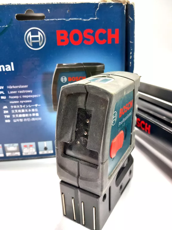 LASER KRZYŻOWY GLL 2-10 BOSCH + STATYW 150 CM