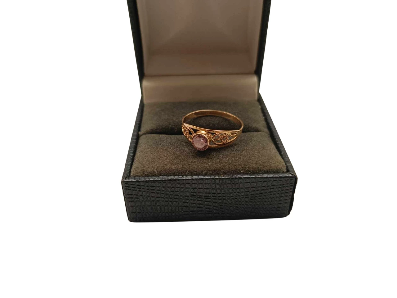 zloty-pierscionek-z-rozowym-oczkiem-pr585-r15-118-g-stan-11323-2