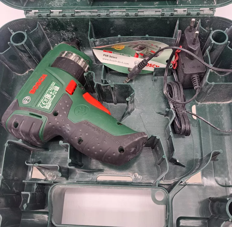 WKRĘTARKA AKUMULATOROWA 3,6V BOSCH PSR SELECT | WALIZKA