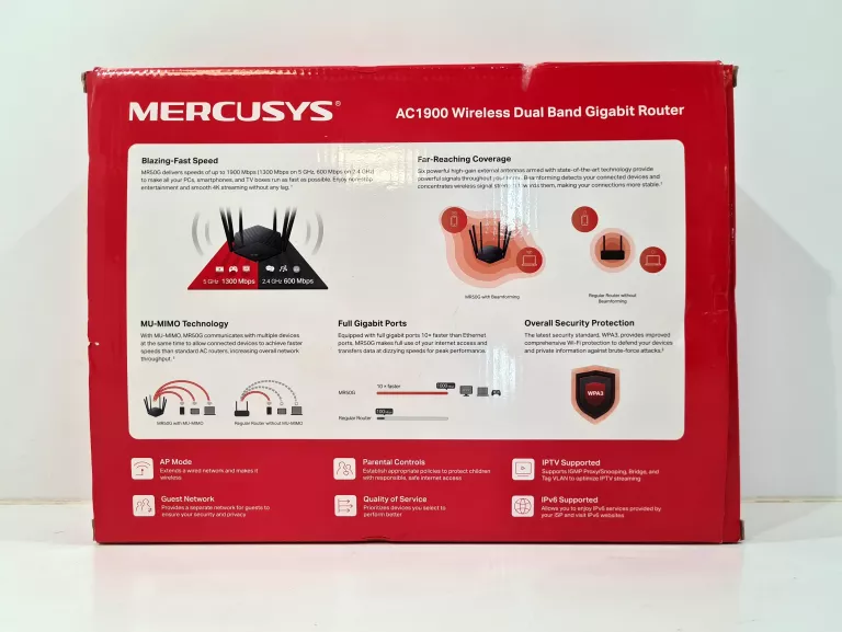 MOCNY ROUTER MERCUSYS MR50G AC1900