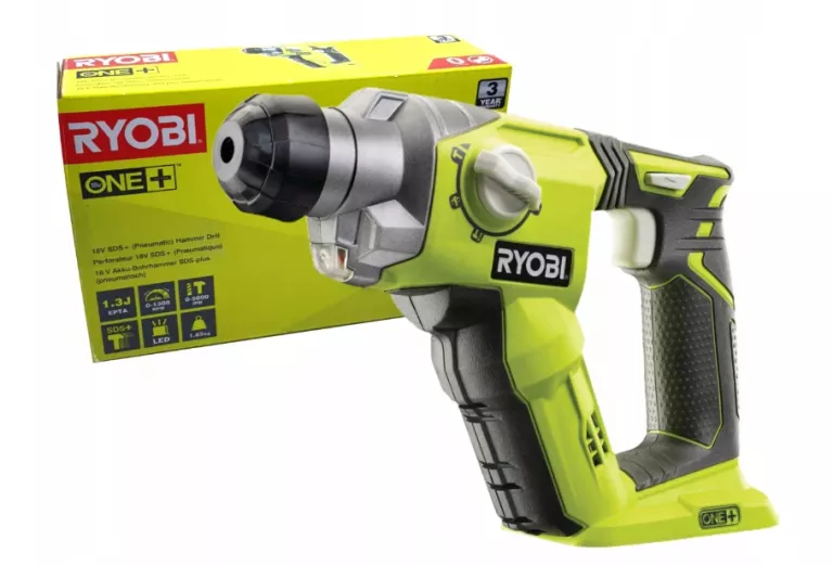 RYOBI R18SDS MŁOTOWIERTARKA UDAROWA AKUMULATOROWA 18V SDS+ 4892210130211