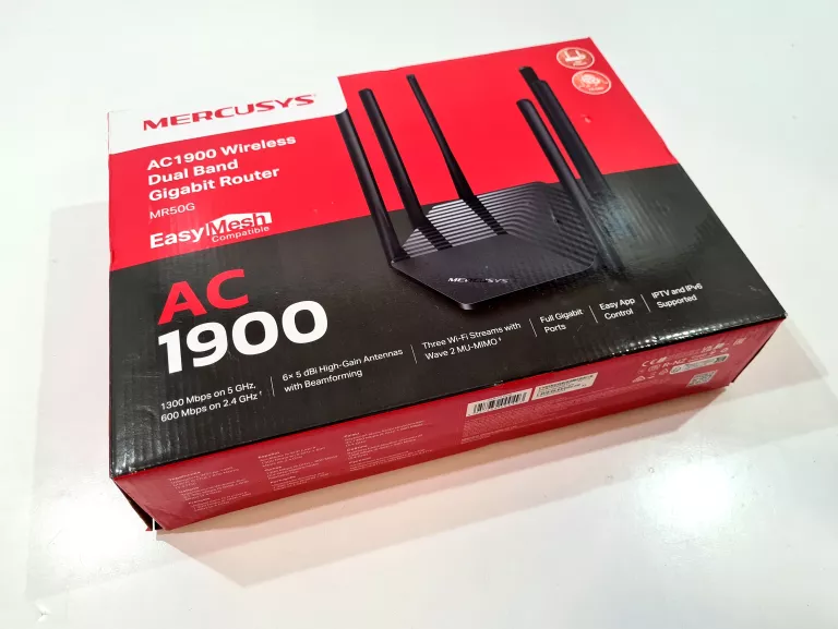 MOCNY ROUTER MERCUSYS MR50G AC1900