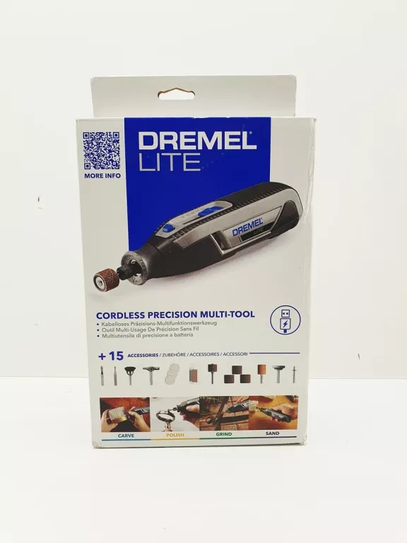 SZLIFIERKA WIELOFUNKCYJNA AKUMULATOROWE DREMEL LITE 7760-15 3,6 V