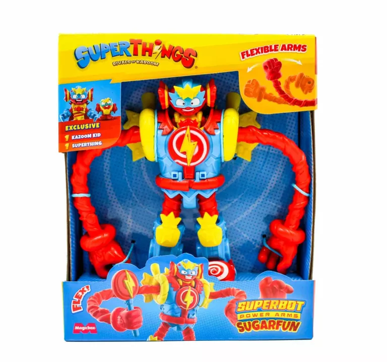 SUPERTHING S PLAYSET SUPERBOT POWER ARMSTRASHER