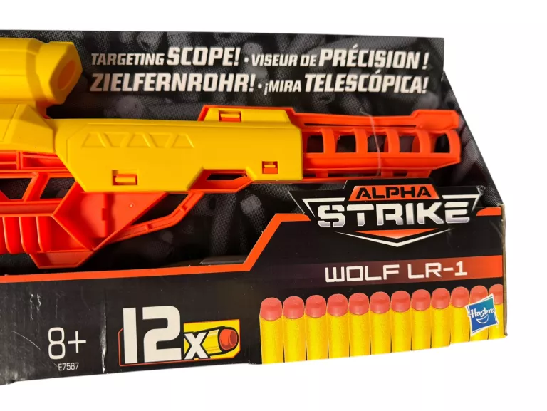 KARABIN NERF WOLF LR-1 N0WY! ŚWIETNY NA PREZENT!