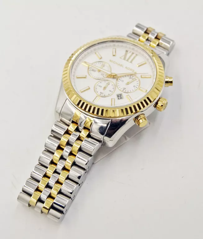 ZEGAREK MICHAEL KORS LEXINGTON MK8344 SREBRNY W B. DOBRYM STANIE