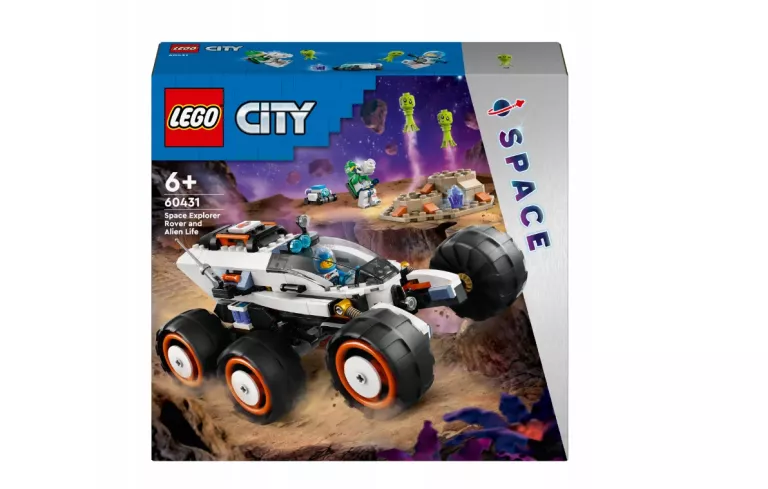 LEGO CITY KOSMICZNY ŁAZIK I BADANIE ŻYCIA W KOSMOSIE 60431 -NA PREZENT-!