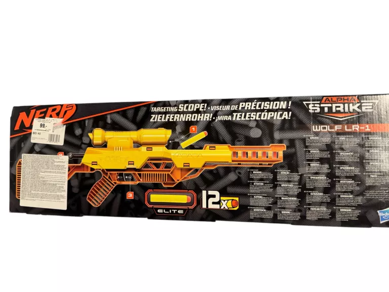KARABIN NERF WOLF LR-1 N0WY! ŚWIETNY NA PREZENT!