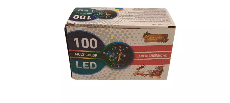 POLANTAK LAMPKI CHOINKOWE 100 LED MULTIKOLOR