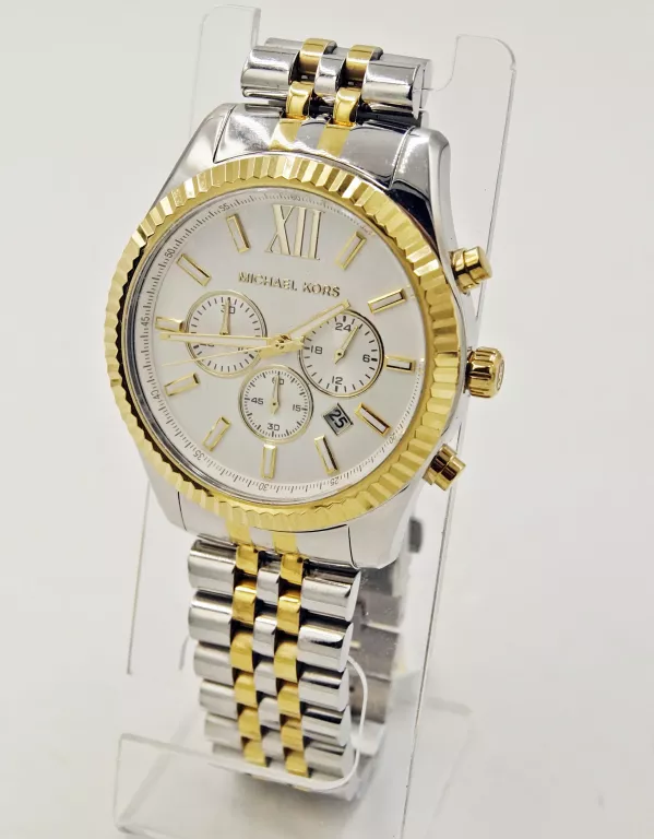 ZEGAREK MICHAEL KORS LEXINGTON MK8344 SREBRNY W B. DOBRYM STANIE