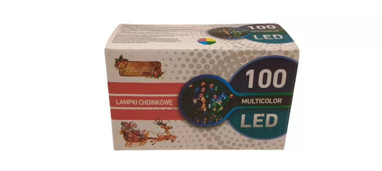 POLANTAK LAMPKI CHOINKOWE 100 LED MULTIKOLOR