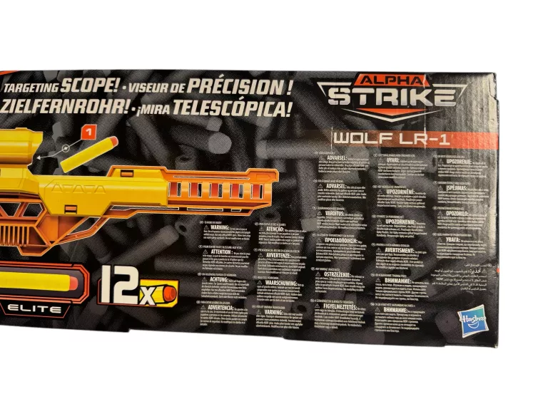 KARABIN NERF WOLF LR-1 N0WY! ŚWIETNY NA PREZENT!