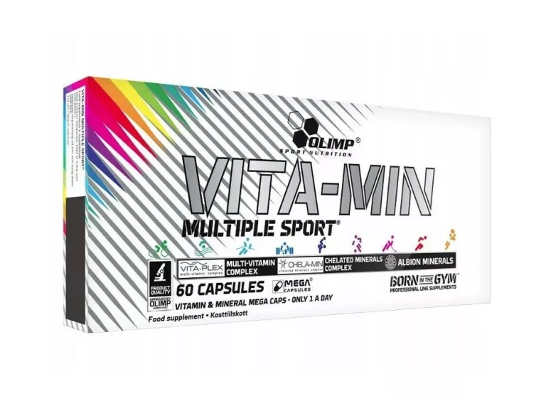 OLIMP VITA-MIN MULTIPLE SPORT 60 CAPS WITAMINY MINERAŁY