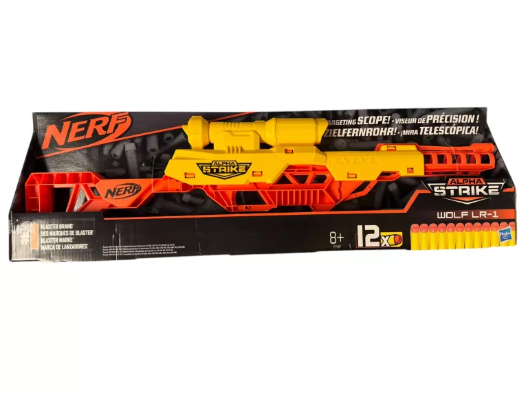 KARABIN NERF WOLF LR-1 N0WY! ŚWIETNY NA PREZENT!