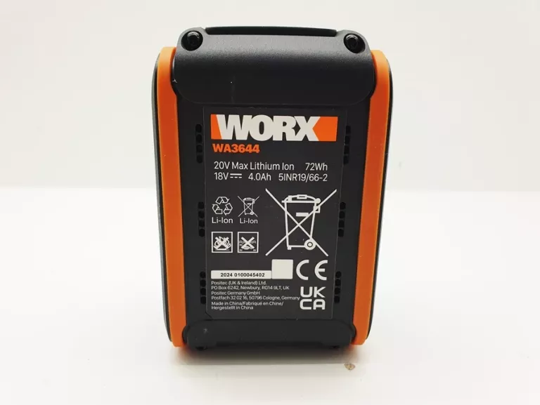 WORX WA3644 POWERSHARE PRO AKUMULATOR 20 V 4 AH