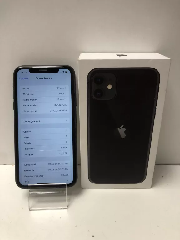 TELEFON IPHONE 11 64GB 80% BAT