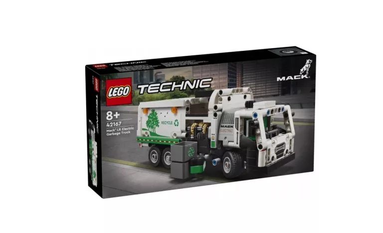 42167 LEGO TECHNIC ŚMIECIARKA MACK LR ELECTRIC -NA PREZENT-