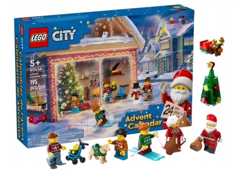 LEGO CITY 60436 KALENDARZ ADWENTOWY NA ROK 2024