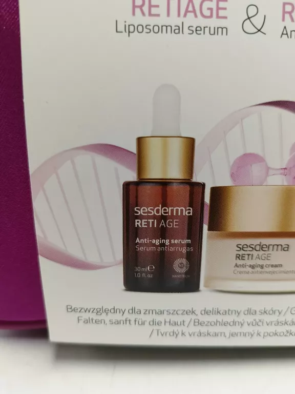 ZESTAW ŚWIĄTECZNY RETIAGE KREM PLUS SERUM