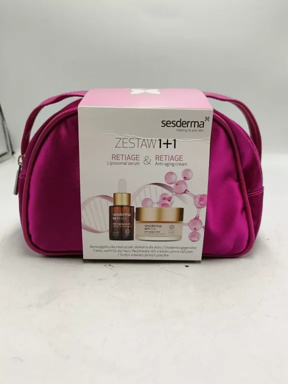 ZESTAW ŚWIĄTECZNY RETIAGE KREM PLUS SERUM