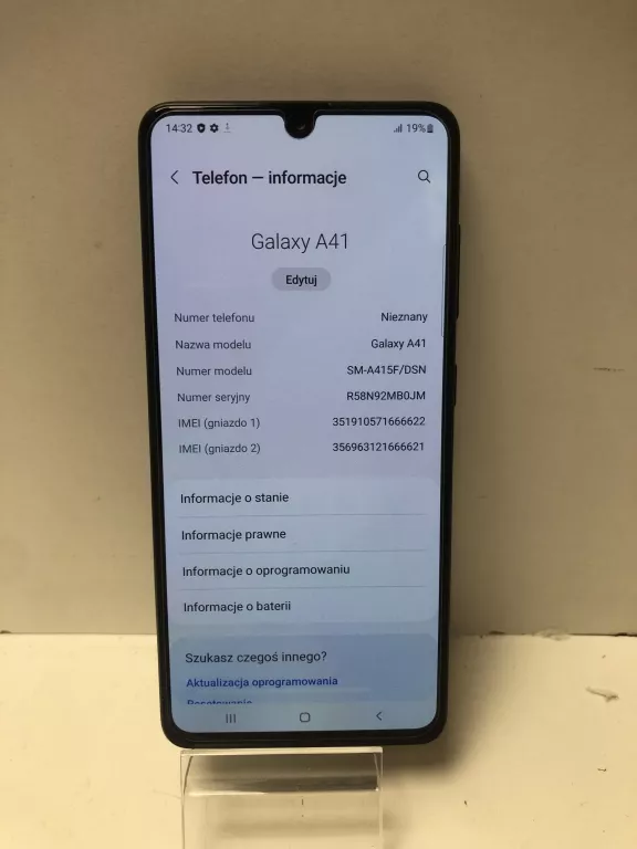 TELEFON SAMSUNG GALAXY A41 4/64GB