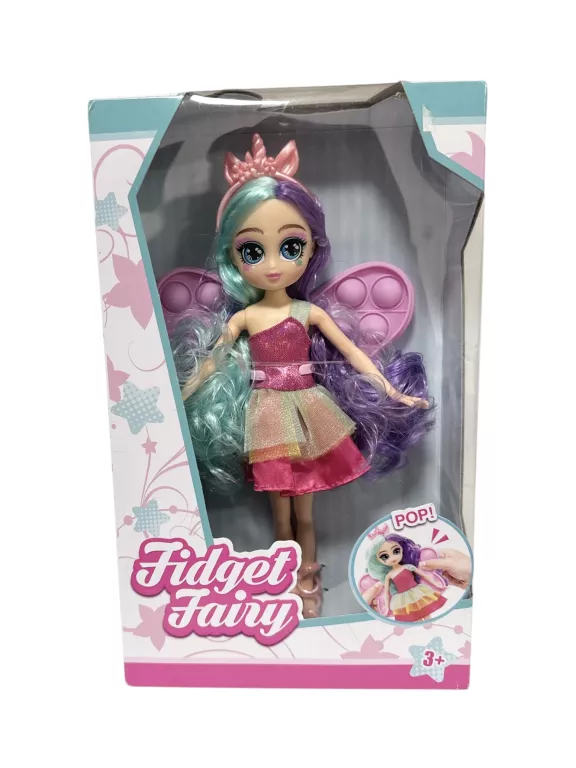 LALKA Z SENSORYCZNYMI SKRZYDEŁKAMI POP-ITT FIDGET FAIRY