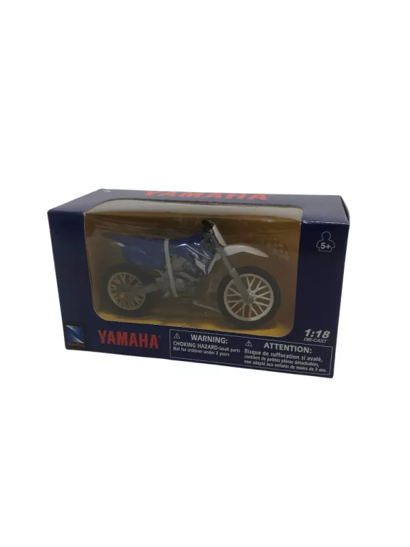 MOTOCYKL LICENCJA YAMAHA YZ 450F W SKALI 1:18 METALOWY