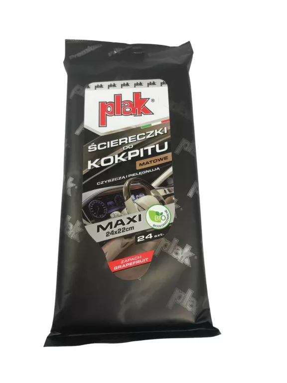 SCIERECZKI MAXI DO KOKPITU MATOWE PLAK BLACK