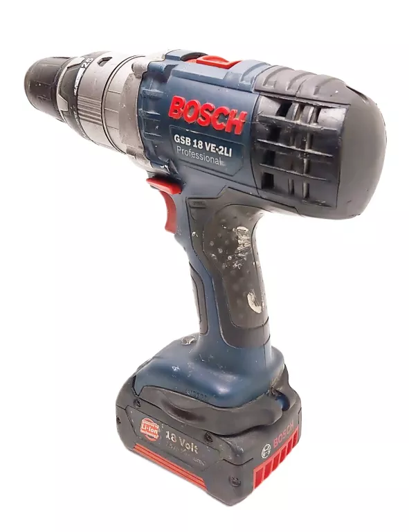 WKRĘTARKA BOSCH 18 V GSB 18 VE-2-LI + AKU ŁAD