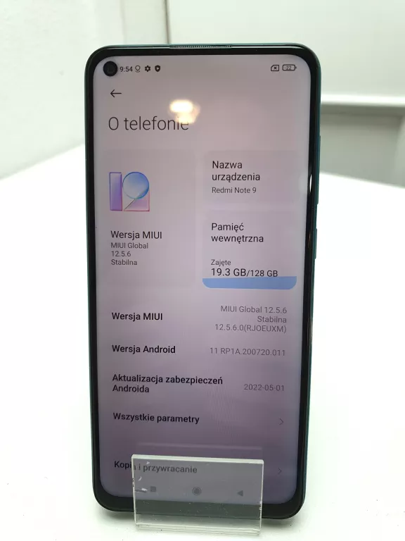 TELEFON SMARTFON REDMI NOTE  9