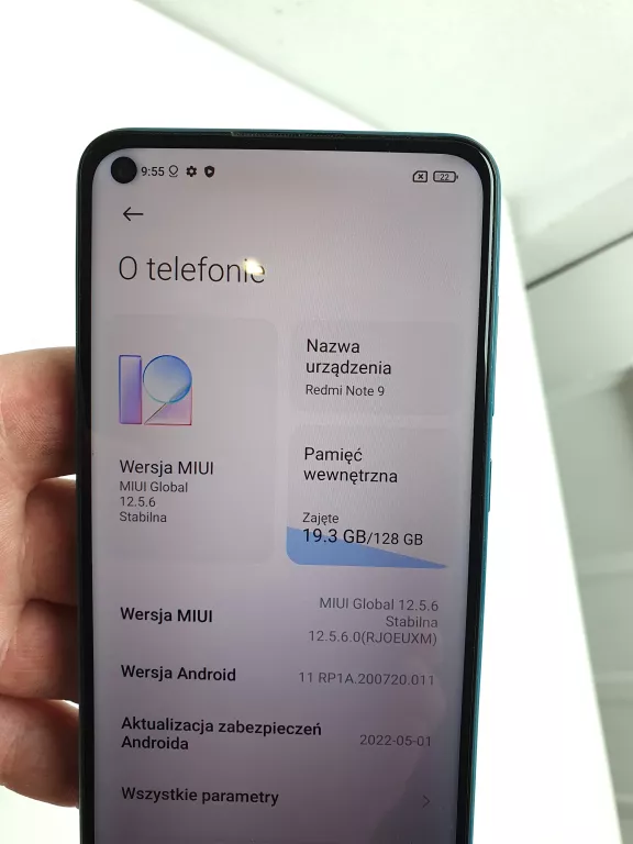 TELEFON SMARTFON REDMI NOTE  9