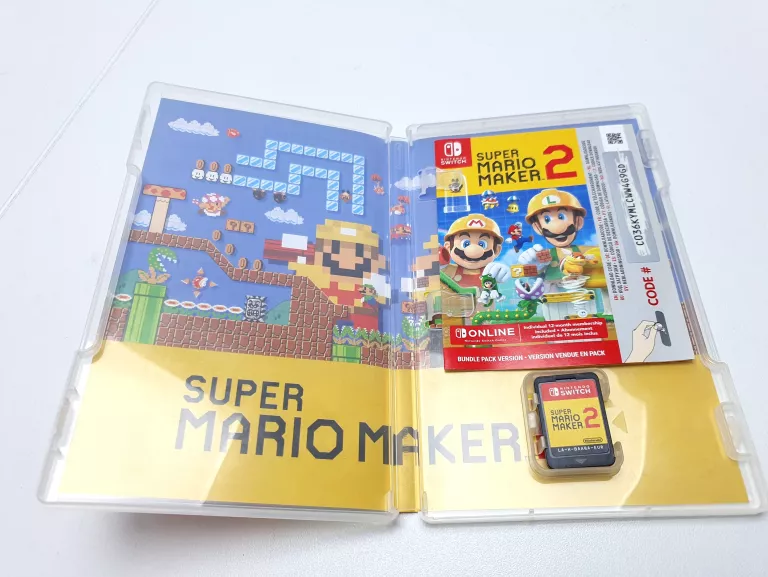 GRA NINTENDO SWITCH SUPER MARIO MAKER 2